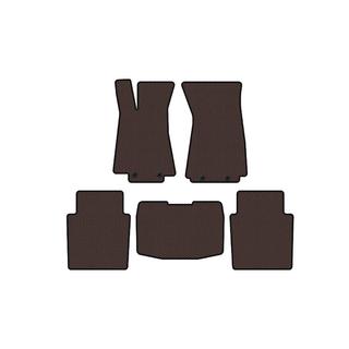Rubber Floor Mats Carsuit (SD, Brown) Jaguar XJ 2003-2009 photo 1