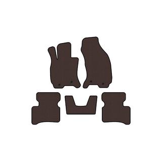 Rubber floor mats Carsuit (SD, Floor-mounted accelerator pedal, brown) photo 1
