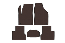 Jeep Cherokee KL 2013- Rubber floor mats Carsuit (2018+, brown) photo 1