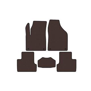 Rubber floor mats Carsuit (2018+, brown) Jeep Cherokee KL 2013- photo 1