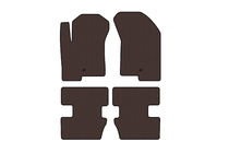 Jeep Compass 2006-2016 Rubber Floor Mats Carsuit (2006-2011, Brown) photo 1