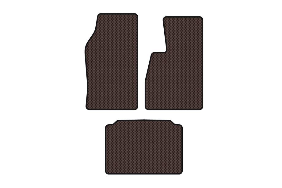 Jeep Grand Cherokee WK 2004-2010 Rubber Floor Mats Carsuit (Right-Hand Drive, Brown) Image