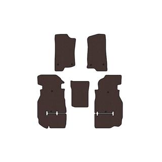 Rubber floor mats Carsuit (Rubicon Unlimited/5-door, brown) Jeep Wrangler 2018- photo 1