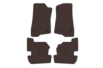 Jeep Wrangler 2018- Rubber Floor Mats Carsuit (Brown) photo 1