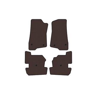 Rubber Floor Mats Carsuit (Brown) Jeep Wrangler 2018- photo 1