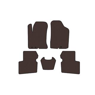 Rubber Floor Mats Carsuit (SD, Brown) Kia Cerato 2 2010-2013 photo 1