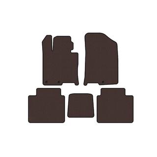 Rubber Floor Mats Carsuit (Brown) photo 2