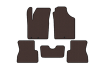 Kia Picanto 2011-2016 Rubber Floor Mats Carsuit (Brown) photo 1
