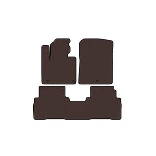 Rubber Floor Mats Carsuit (7-Seater, Brown) photo 1