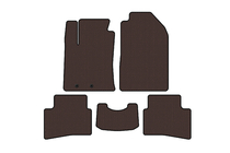Kia Stonic 2017- Rubber floor mats Carsuit (2017-2019, brown) photo 1