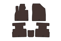 Kia Stonic 2017- Rubber floor mats Carsuit (2 rows, 7-seater, brown) photo 1