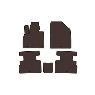 Rubber floor mats Carsuit (2 rows, 7-seater, brown) photo 1