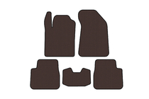 Lancia Delta 2008-2014 Rubber Floor Mats Carsuit (Brown) photo 1