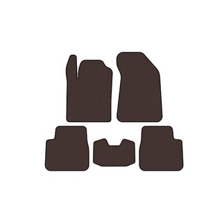 Rubber Floor Mats Carsuit (Brown) Lancia Delta 2008-2014 photo 1