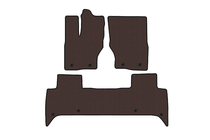 Land Rover Discovery V 2017- Rubber floor mats Carsuit (5-seater, brown) photo 1