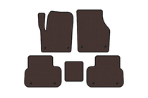 Land Rover Discovery Sport 2014- Rubber floor mats Carsuit (2014-2019, 2 rows, brown) photo 1