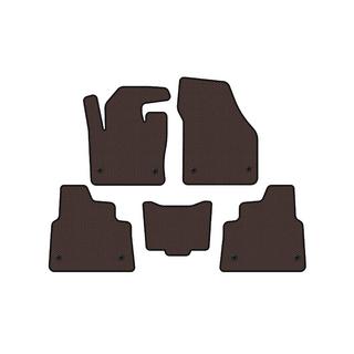 Rubber floor mats Carsuit (2019-, Brown) Land Rover Discovery Sport 2014- photo 1