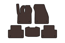 Range Rover Evoque 2018- Rubber Floor Mats Carsuit (Brown) photo 1