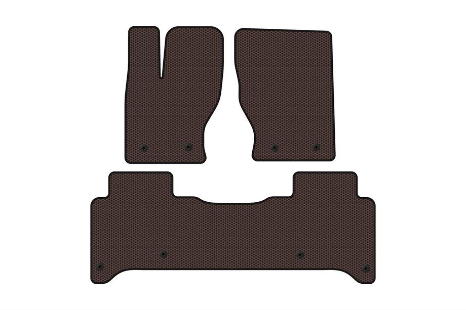 Range Rover IV L405 2013-2021 Rubber Floor Mats Carsuit (Brown) Image