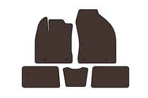 Lexus CT200H 2011-2022 Rubber floor mats Carsuit (HB, Hybrid, brown) photo 1