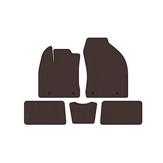 Rubber floor mats Carsuit (HB, Hybrid, brown) photo 1