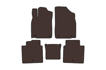 Lexus ES 2012-2018 Rubber floor mats Carsuit (2012-2015, SD, brown) photo 1