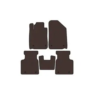 Rubber Floor Mats Carsuit (Brown) photo 1