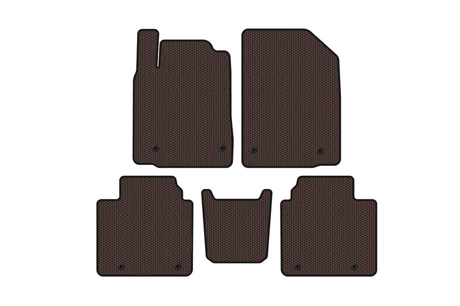 Lexus ES 2006-2011 Rubber Floor Mats Carsuit (Brown) Photo 1