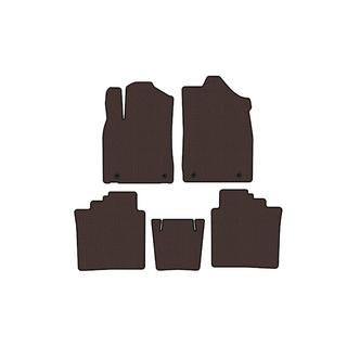 Rubber Floor Mats Carsuit (Brown) photo 1