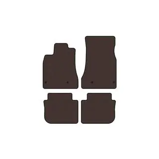 Rubber Floor Mats Carsuit (Brown) photo 1