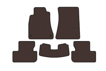Lexus IS 2005-2013 Rubber Floor Mats Carsuit (SD, 2WD, Brown) photo 1