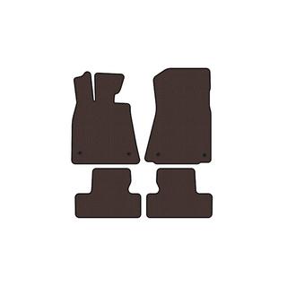 Rubber floor mats Carsuit (Coupe, brown) Lexus RC 200t 2014- photo 1