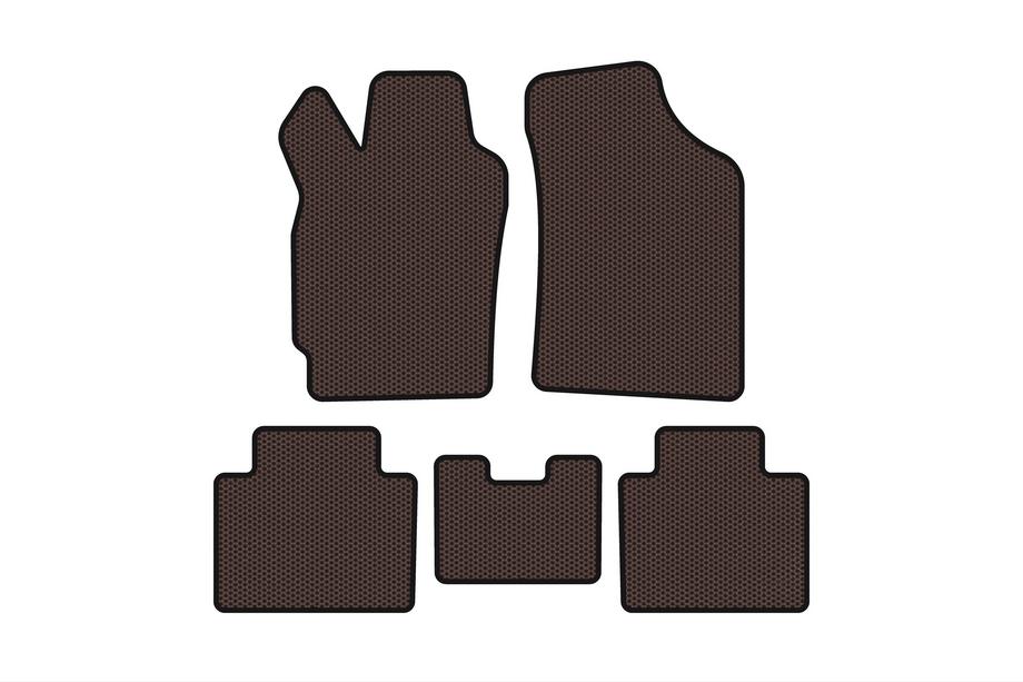 Lifan 320 2008- Rubber Floor Mats Carsuit (Brown) Image