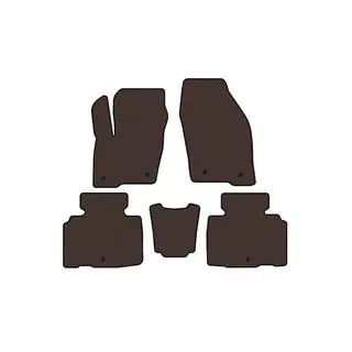 Rubber Floor Mats Carsuit (Brown)