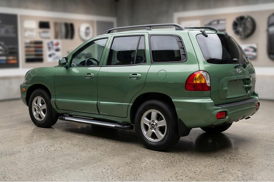 Hyundai Santa Fe 1 2000-2006 Side Steps Line (2 pcs, Aluminum) Image