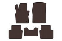 Mazda 3 2019- Rubber floor mats Carsuit (HB, brown) photo 1