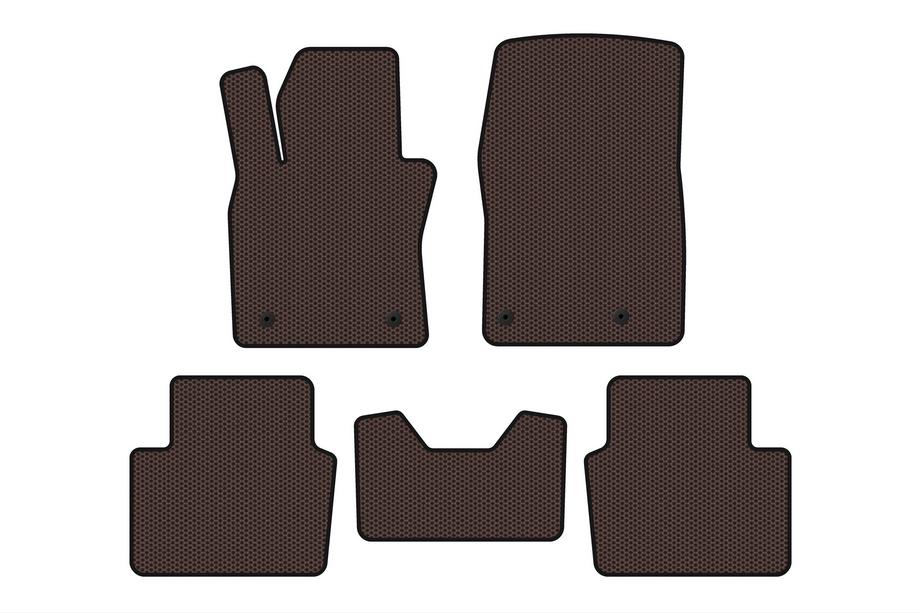 Mazda 3 2019- Rubber floor mats Carsuit (HB, brown) Image
