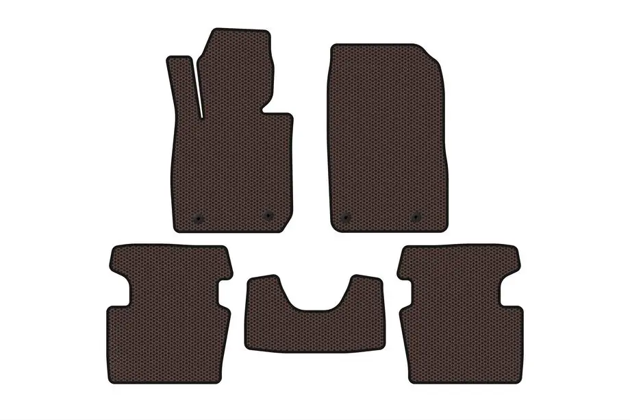 Mazda CX-3 2015- Rubber floor mats Carsuit (2018+, brown) Image