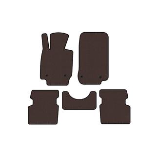 Rubber floor mats Carsuit (2015-2018, AWD, brown) photo 1