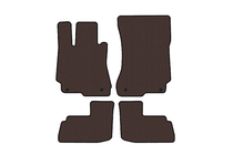 Mercedes CL-class C216 2006-2014 Rubber Floor Mats Carsuit (Brown) photo 1