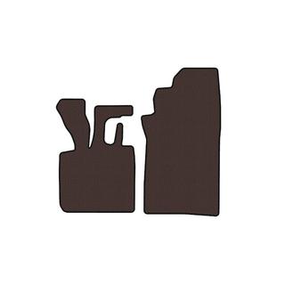 Rubber floor mats Carsuit (1998-2003, Cabriolet, brown) Smart 1998-2007 photo 1