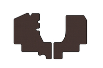 Mercedes T1 (207-410) 1977-1995 Rubber Floor Mats Carsuit (Brown) photo 1