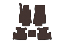 Mercedes A-class W169 2004-2012 Rubber floor mats Carsuit (2004-2008, HB, 5-door, brown) photo 1
