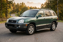 Hyundai Santa Fe 1 2000-2006 Side Steps Maydos V1 (2 pcs, Aluminum & Stainless Steel) photo 1