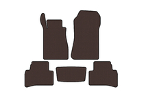 Mercedes CLK W208 1997-2002 Rubber floor mats Carsuit (Coupe, brown) photo 1