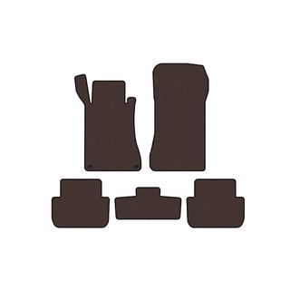 Rubber floor mats Carsuit (Coupe, brown) Mercedes CLK W209 2002-2010 photo 1