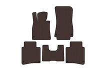Mercedes S-class W222 2013-2022 Rubber floor mats Carsuit (2017-2020, SD, Long wheelbase, brown) photo 1