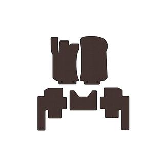 Rubber floor mats Carsuit (2 rows, brown) photo 1