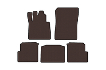 Mercedes G class W463 1990-2018 Rubber floor mats Carsuit (2012-2015, 5-door, brown) photo 1