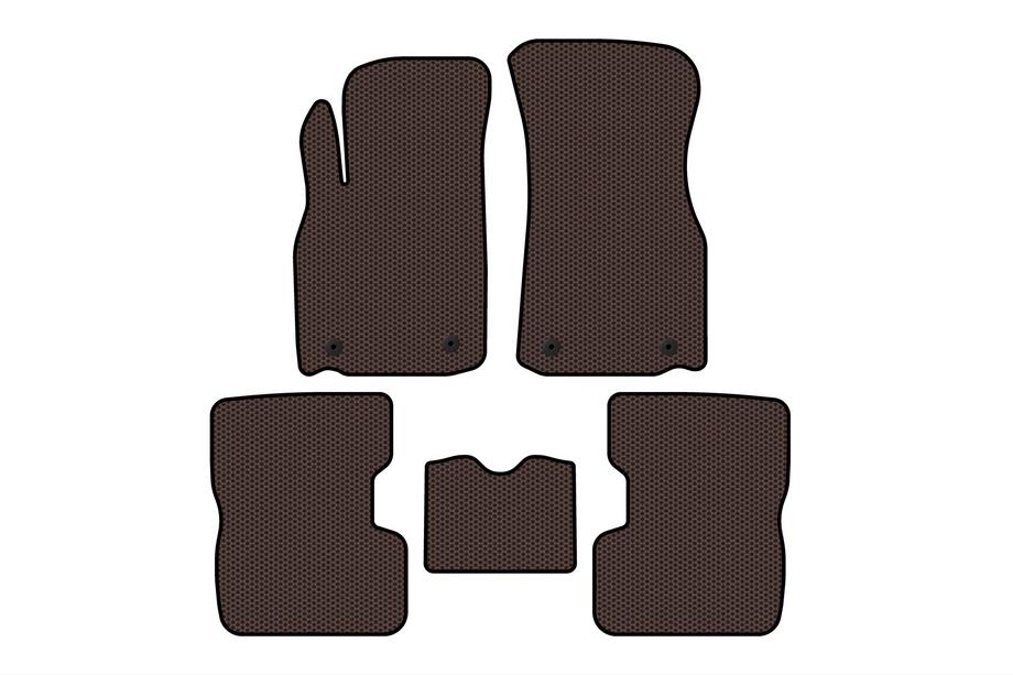 MG 3 2011-2024 Rubber Floor Mats Carsuit (Brown) Image